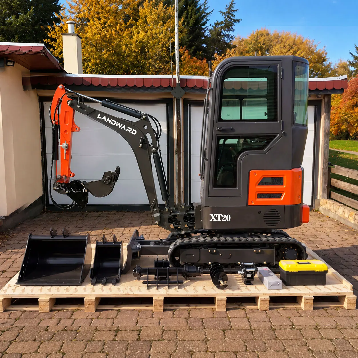 Mini Excavadora 3,5 T · Controles Piloto — miniatura 2